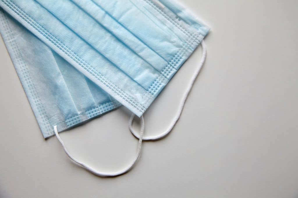 Masks On A Table | Kinetik Wellbeing